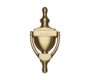Heritage Brass V910 Victorian Urn Door Knocker 152mm - Satin Brass