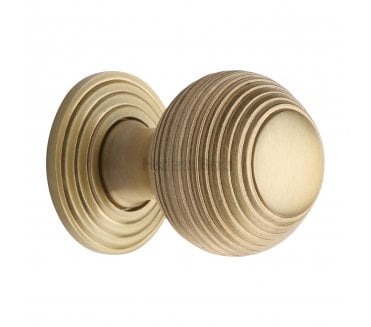 Heritage Brass V973 Beehive Cabinet Knobs - Satin Brass