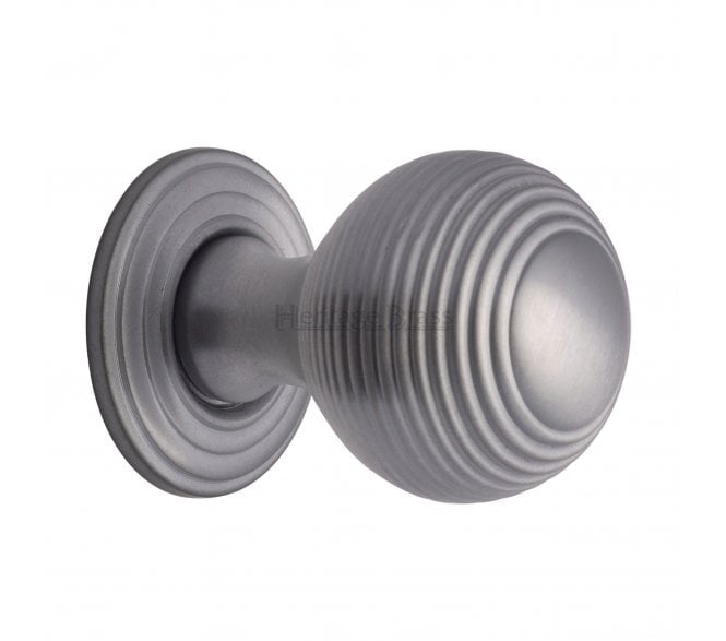 Heritage Brass V973 Beehive Cabinet Knobs - Satin Chrome