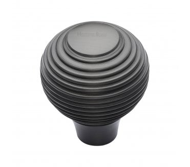 Heritage Brass V974 Beehive Cabinet Knobs - Matt Bronze