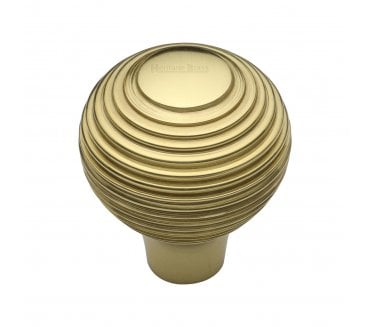 Heritage Brass V974 Beehive Cabinet Knobs - Polished Brass