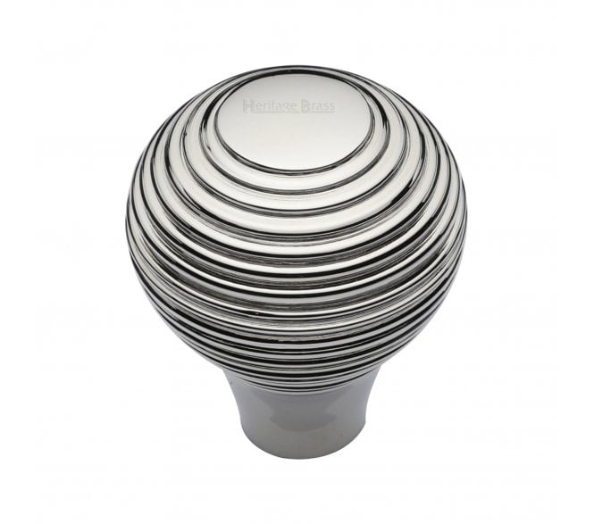Heritage Brass V974 Beehive Cabinet Knobs - Polished Nickel