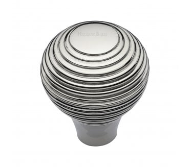 Heritage Brass V974 Beehive Cabinet Knobs - Polished Nickel