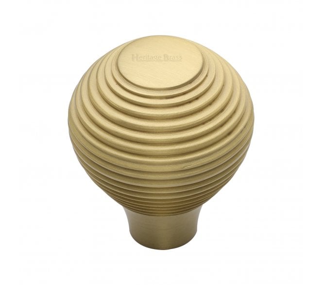 Heritage Brass V974 Beehive Cabinet Knobs - Satin Brass