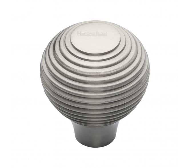 Heritage Brass V974 Beehive Cabinet Knobs - Satin Nickel