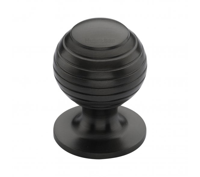 Heritage Brass V976 Beehive Cabinet Knobs - Matt Bronze