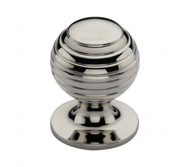 Heritage Brass V976 Beehive Cabinet Knobs - Polished Nickel