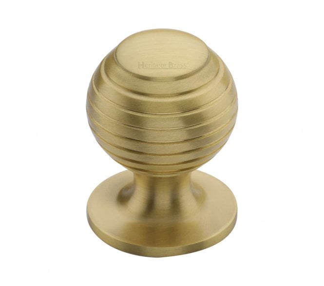 Heritage Brass V976 Beehive Cabinet Knobs - Satin Brass