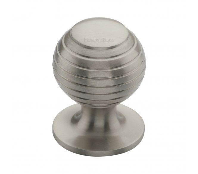 Heritage Brass V976 Beehive Cabinet Knobs - Satin Nickel