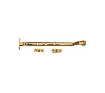 Heritage Brass V990 Spoon Casement Stays - Polished Brass