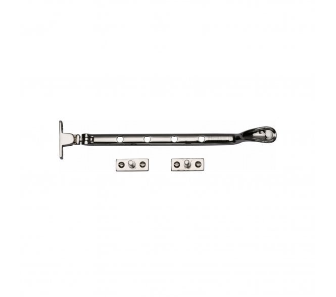 Heritage Brass V990 Spoon Casement Stays- Polished Nickel