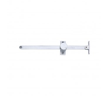 Heritage Brass V991 Sliding Casement Stay - Satin Chrome