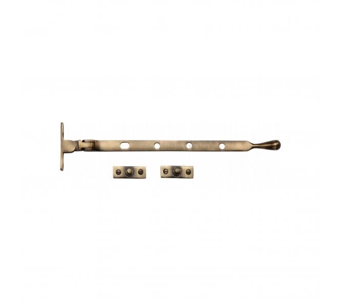 Heritage Brass V992 Bulb End Casement Stays - Antique Brass