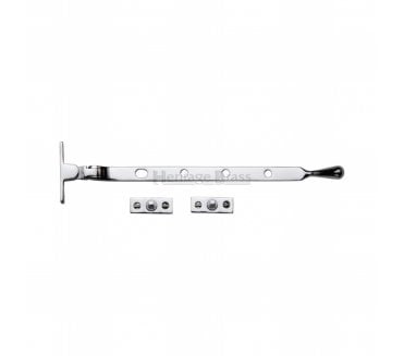 Heritage Brass V992 Bulb End Casement Stays - Polished Chrome