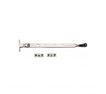 Heritage Brass V992 Bulb End Casement Stays - Polished Nickel