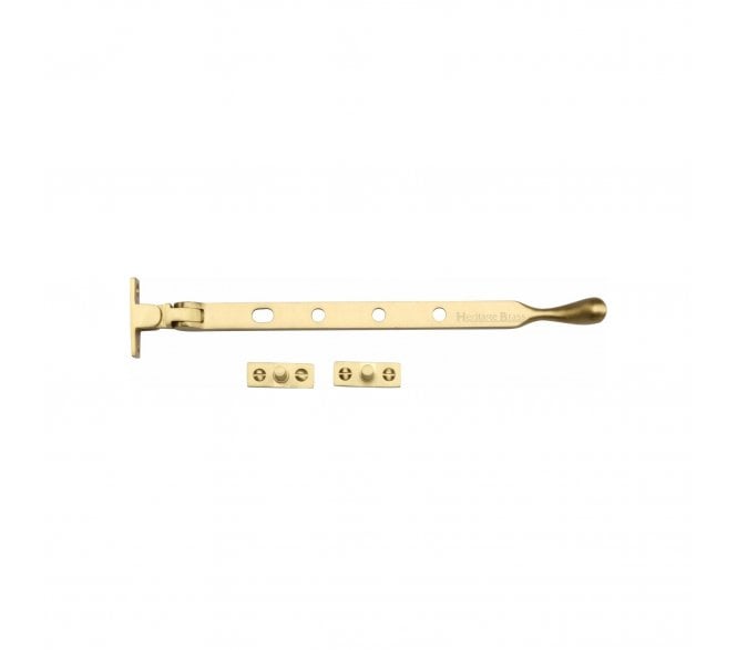 Heritage Brass V992 Bulb End Casement Stays - Satin Brass