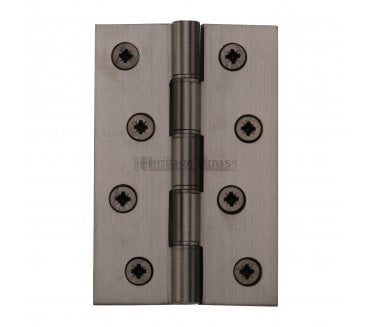 Heritage Brass Washered Butt Hinges 102x67mm - Matt Bronze (Pair)
