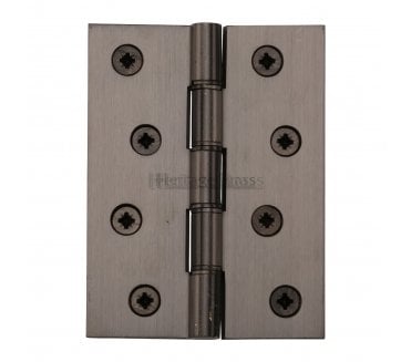 Heritage Brass Washered Butt Hinges 102x76mm - Matt Bronze (Pair)