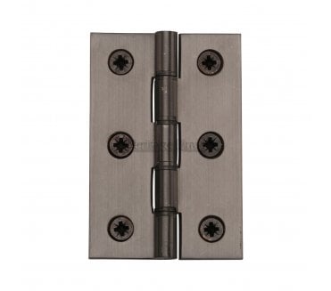 Heritage Brass Washered Butt Hinges 76x51mm - Matt Bronze (Pair)