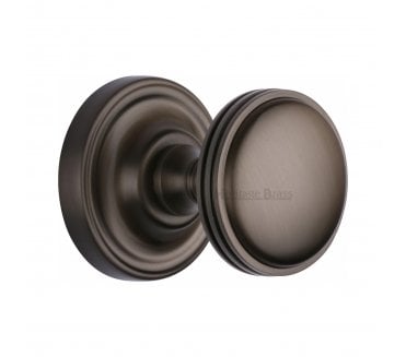Heritage Brass Whitehall Mortice Knobs  - Matt Bronze