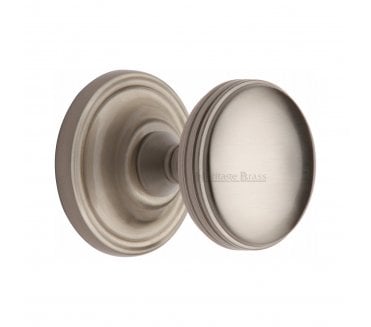 Heritage Brass Whitehall Mortice Knobs - Satin Nickel