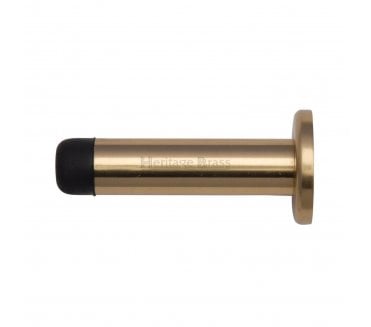 Heritage V1192 Skirting Door Stop - 64mm - Polished Brass