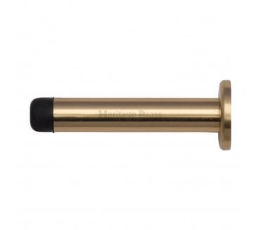 Heritage V1192 Skirting Door Stop - 76mm - Polished Brass