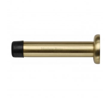 Heritage V1192 Skirting Door Stop - 76mm - Satin Brass