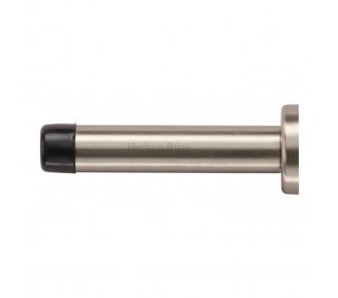 Heritage V1192 Skirting Door Stop - 76mm - Satin Nickel