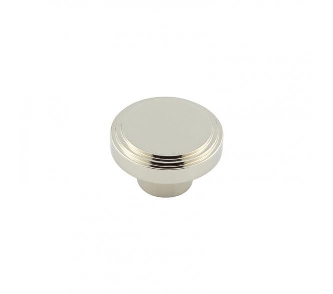 Hoxton Cropley Stepped Cabinet Knobs - Polished Nickel
