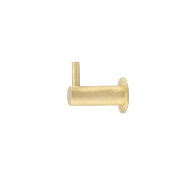 Hoxton HOX665 Vestry Robe Hook - Satin Brass