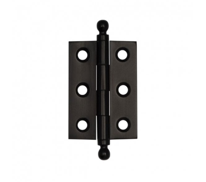 Hoxton HOX800 Finial Hinges - 50x35mm (Pair) - Matt Black
