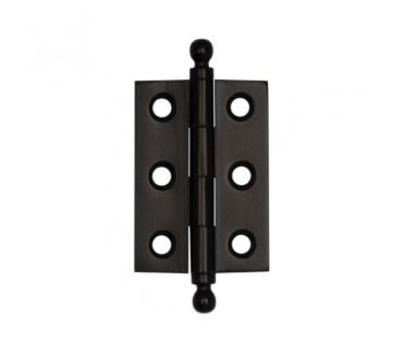Hoxton HOX800 Finial Hinges - 50x35mm (Pair) - Matt Black