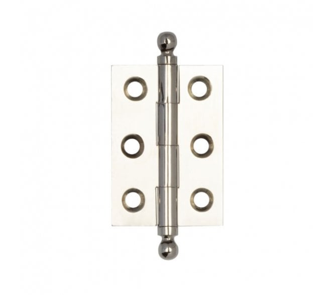 Hoxton HOX800 Finial Hinges - 50x35mm (Pair) - Polished Nickel