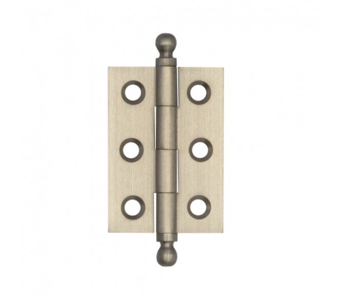 Hoxton HOX800 Finial Hinges - 50x35mm (Pair) - Satin Nickel