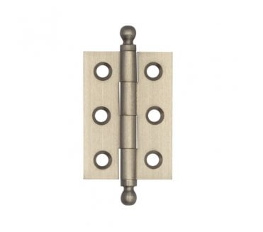 Hoxton HOX800 Finial Hinges - 50x35mm (Pair) - Satin Nickel