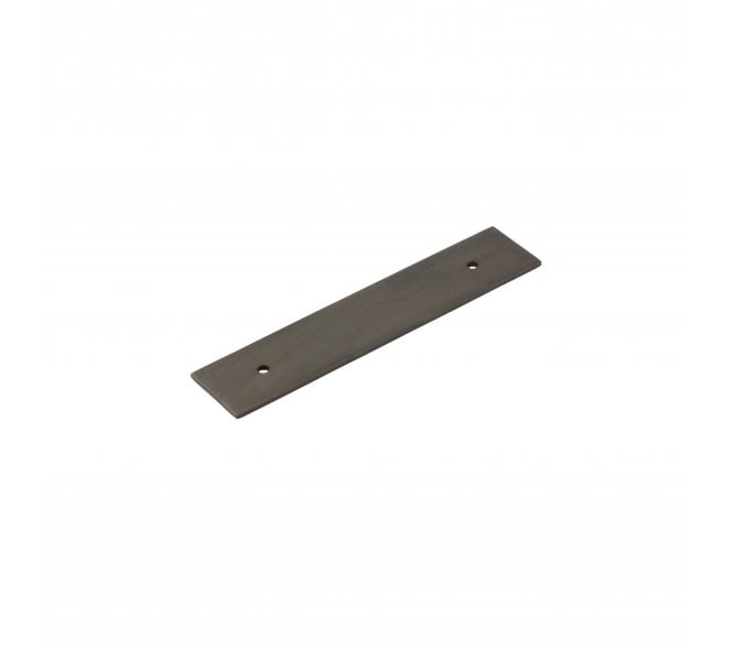 Hoxton Plain Backplate To Suit Cabinet Handles - Dark Bronze