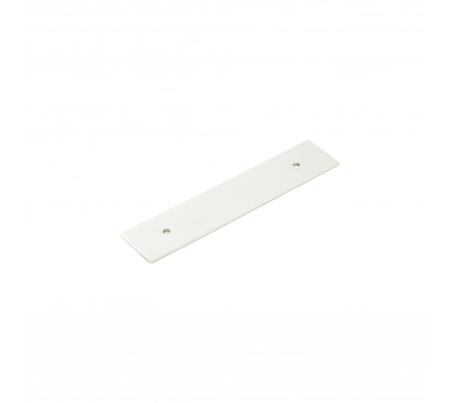 Hoxton Plain Backplate To Suit Cabinet Handles - Polished Nickel