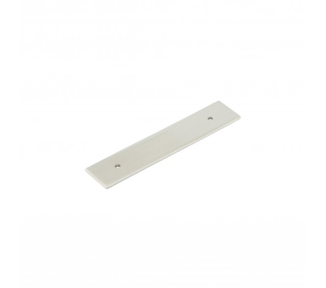Hoxton Plain Backplate To Suit Cabinet Handles - Satin Nickel
