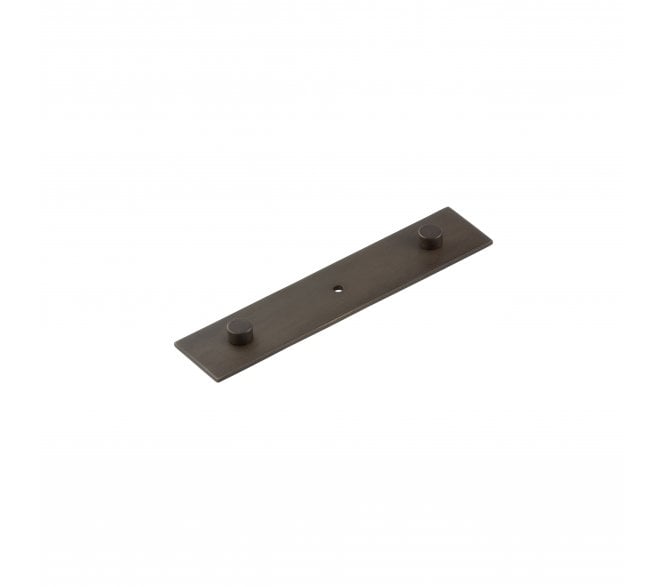 Hoxton Plain Backplate To Suit Cabinet Knobs - Dark Bronze