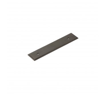 Hoxton Stepped Backplate To Suit Cabinet Handles - Dark Bronze