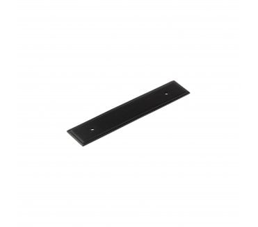 Hoxton Stepped Backplate To Suit Cabinet Handles - Matt Black