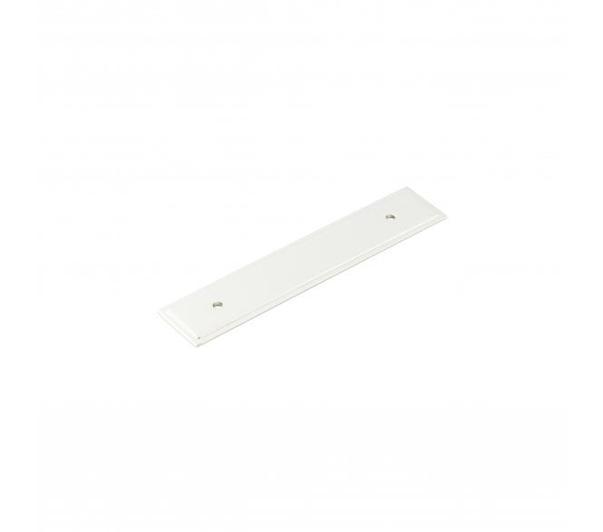 Hoxton Stepped Backplate To Suit Cabinet Handles - Polished Nickel
