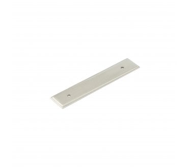 Hoxton Stepped Backplate To Suit Cabinet Handles - Satin Nickel