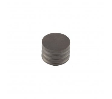 Hoxton Sturt Grooved Cabinet Knobs - Dark Bronze