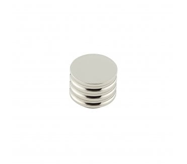 Hoxton Sturt Grooved Cabinet Knobs - Polished Nickel