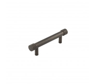 Hoxton Sturt Grooved Ends Cabinet Handles - Dark Bronze