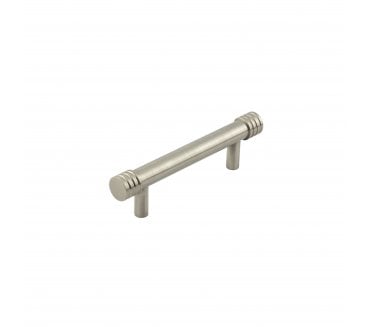 Hoxton Sturt Grooved Ends Cabinet Handles - Satin Nickel