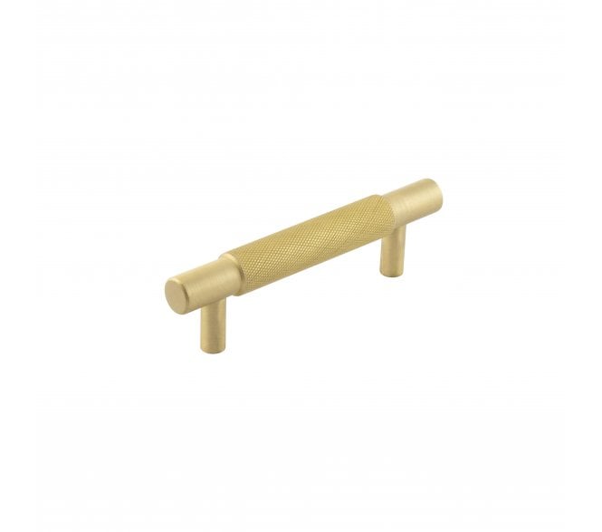 Hoxton Taplow Knurled Cabinet Handles - Satin Brass
