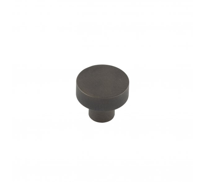 Hoxton Thaxted Lined Cabinet Knobs - Dark Bronze